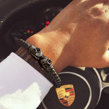 Black Skull Bangle - Wrist Avenue