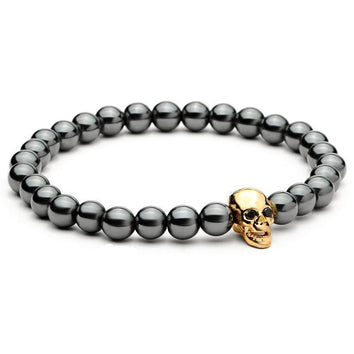 Gold Skull Bracelet - Wrist Avenue