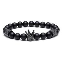 BLACK CROWN BRACELET - Wrist Avenue