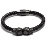 Black Skull Bangle - Wrist Avenue