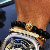 Gold Pink King Némée Bracelet - Wrist Avenue