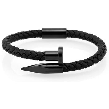 Black Nail Bangle - Wrist Avenue